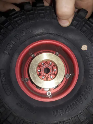 Miniatura 6 de 4 pesos internos de rueda para llantas Beadlock de 1/10 RC 1.9"/2.2