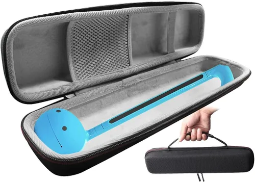 Estuche rígido compatible con Otamatone [serie de colores] Sintetizador portátil de instrumentos musicales electrónicos japoneses