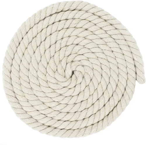 Miniatura 5 de West Coast Paracord - Cuerda de algodón natural trenzada de 3 hebras, 1/4, 1/2, 5/8, 3/4 y 1 pulgada de diámetro, 10, 25, 50, 100 pies Escala
