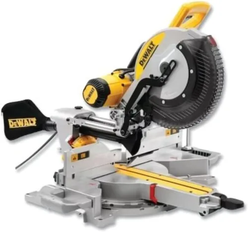 DeWalt DW718 sierra ingletadora compuesta deslizante, de doble bisel, de 12 pulgadas