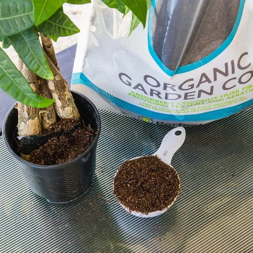 Miniatura 4 de Perfect Plants Fibra de coco de jardín orgánica 8qt. Premium Garden Coir Se puede utilizar como enmienda del suelo o medio para macetas