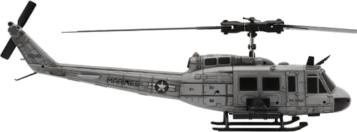 Miniatura 6 de RC ERA C032 UH-1 Huey Helicóptero RC, escala 1:48, giroscopio de 6 ejes, 6 canales, sin escobillas, aviones estabilizados sin varilla sin