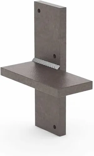 Miniatura 8 de Soporte de pared flotante para encimera, soportes de pared resistentes para crear bancos flotantes, escritorio, tocador, bar o repisa, acero