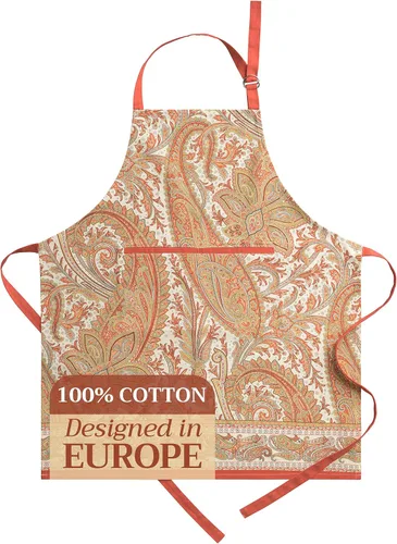 Miniatura 36 de Maison d' Hermine Delantal 100% de algodón para mujeres con bolsillo de cocina delantal de chef para hombres para cocinar primavera verano 001