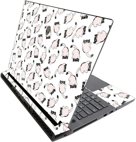 Miniatura 340 de MightySkins - Skin brillante con purpurina para Alienware M17 R3 (2020) y M17 R4 (2021) - Diversión de los años 90 Acabado duradero con purpurina