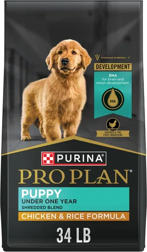 Miniatura 10 de Purina Pro Plan Alimento para cachorros con alto contenido de proteínas, fórmula de cordero y arroz DHA, bolsa de 34 libras