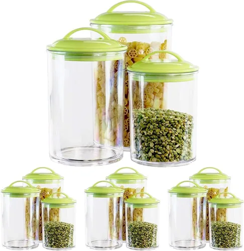 Miniatura 14 de Calypso Basics de Reston Lloyd - Recipientes de acrílico para almacenamiento, espagueti, blanco