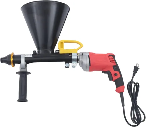 Pistola eléctrica de mortero para calafatear pistolas de cemento de mortero Máquina de lechada semiautomática 700W 110V para paredes y pisos de