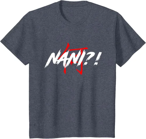 Miniatura 64 de Nani Meme Anime Japanese Camiseta, Negro, S