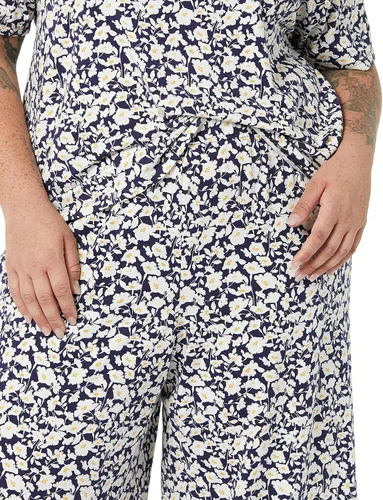 Miniatura 5 de Tienda Essentials Conjunto de pijama de punto para mujer (disponible en tallas extragrandes)