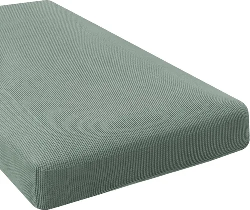 Miniatura 147 de H.VERSAILTEX Fundas Súper Elásticas para Asiento Individual, Fundas de Sofá, Fundas de Cojines, Juegos de Fundas, Tela Gruesa de Sarga con Textura