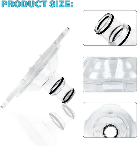 Miniatura 3 de Parte 11095 destinada a Intex 58947 - Reemplaza la cubierta de plástico transparente para cubrir o conectar el espumador Intex