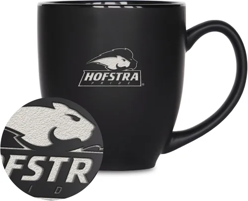 Miniatura 53 de Rico Industries - Taza de cerámica mate negra con grabado láser estándar de 15oz para NCAA (escuelas T & U) - Para bebidas calientes o frías
