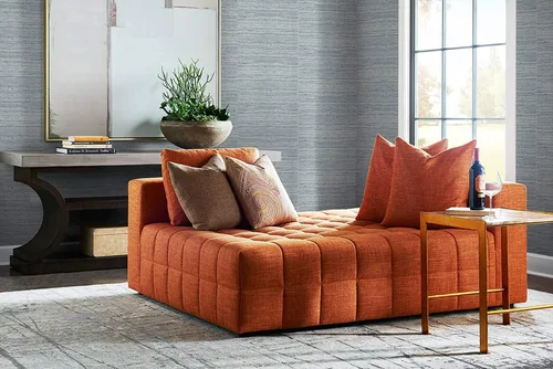 Miniatura 4 de Lillian August Luxe Haven Luxe Weave - Papel tapiz para despegar y pegar (claraboya)
