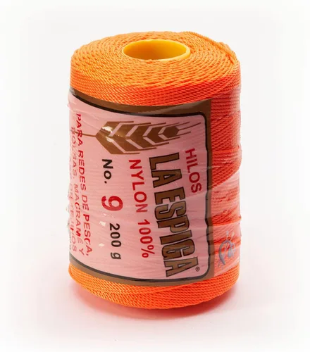 Miniatura 28 de N° 9 - 100% Cordón de Hilo de Nylon Omega para Tejer y Crochet - 01 Blanco