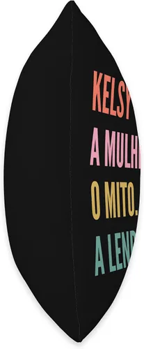 Miniatura 2 de Funny Portuguese First Name Design - Kelsy Throw Pillow
