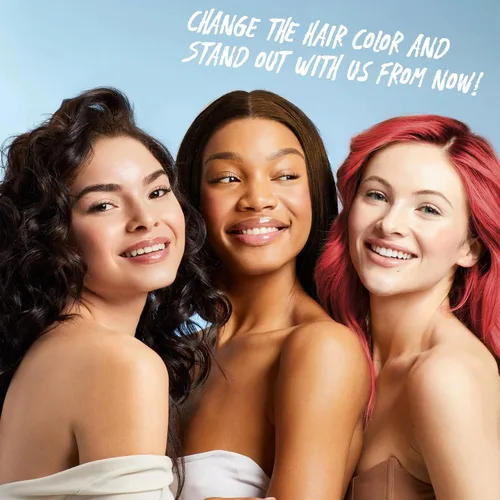 Miniatura 7 de Champú 3 en 1, color de cabello semipermanente, tinte para el cabello castaño claro, seguro y profesional, fácil de usar, para salón y hogar, 16.9