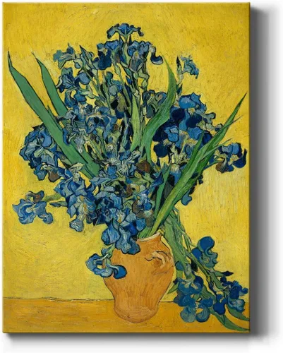 Miniatura 26 de Renditions Gallery Vincent Van Gogh Impreso Flores de almendra, famosa reproducción de pintura, lienzo de alta calidad envuelto en galería, listo