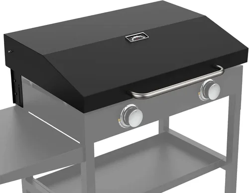 Miniatura 10 de Tapa con bisagras mejorada para Blackstone de 17 pulgadas 1832 Adventure Ready, tapa de plancha para parrilla 1832, tapa dura de plancha