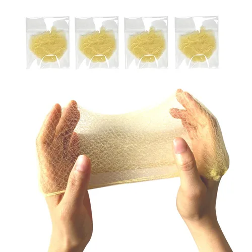 Miniatura 8 de 50 unidades de redes para el cabello invisibles con borde elástico de malla para moño de ballet de 20" color marrón