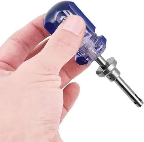 Miniatura 6 de Cable TV Terminator Tool 4 pulgadas+7 pulgadas CATV Cable bloqueo y desbloqueo Terminator Tool 75Ohm Cable TV antirrobo llave de bloqueo para cajas
