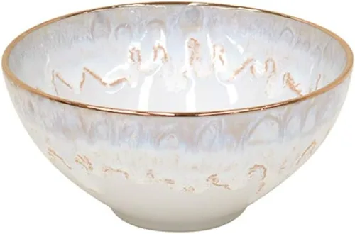Miniatura 5 de Casafina Plato de cerámica de cerámica de 11 pulgadas, colección Taormina, aguamarina, apto para microondas y lavavajillas, acristalamiento seguro