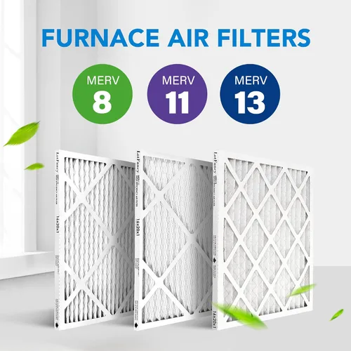 Miniatura 8 de LotFancy Filtro de aire MERV 8 de 16 x 20 x 1, paquete de 4 unidades, tamaño real: 15.75 x 19.75 x 0.75 pulgadas, horno plisado electrostático