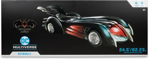 Miniatura 8 de McFarlane Toys - DC Multiverse Batmobile (Batman & Robin) Vehículo de 24.5 pulgadas de largo con luces y sonido