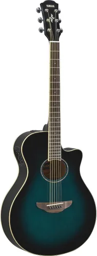 Miniatura 3 de Yamaha APX600 OVS - Guitarra electroacústica de cuerpo delgado, Old Violin Sunburst