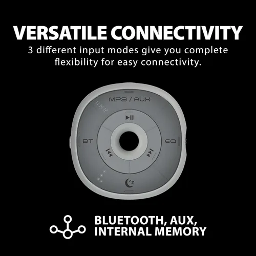 Miniatura 4 de Avantree Slumber - Altavoz de almohada para dormir, audio privado con ruido blanco incorporado, soporte Bluetooth y AUX, control de volumen