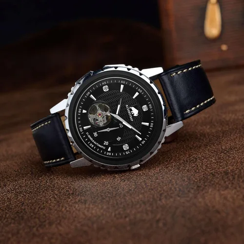 Miniatura 2 de BISONSTRAP Correa de reloj de cuero de 0.709 in, 0.748 in, 0.787 in, 0.827 in, 0.866 in, 0.906 in, 0.945 in, correas de reloj antiguas para hombres