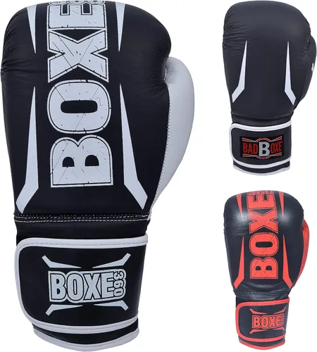 Miniatura 7 de Guantes de boxeo Muay Thai Training Genuine Cow Hide Leather Sparring Guantes de boxeo Kickboxing Guantes de lucha