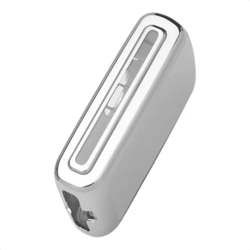 Miniatura 2 de Funda para llavero inteligente de poliuretano termoplástico plateado compatible con Volvo S90 V90 XC40 XC60 XC90 lateral 3 4 botones entrada sin