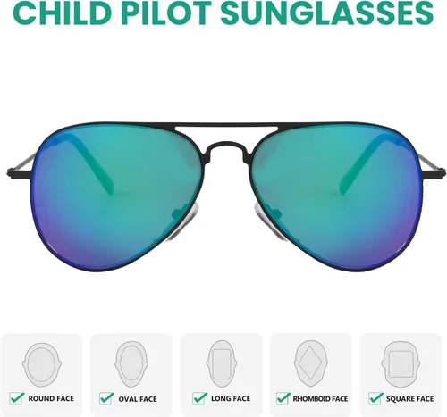 Miniatura 33 de Eyekepper Gafas de sol piloto para niños de 3 a 10 años