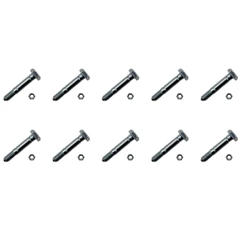 Miniatura 5 de AM123342 - Kit de 10 pasadores de cizalla y tuercas para lanzador de nieve para modelos John Deere 524D 724D 826D