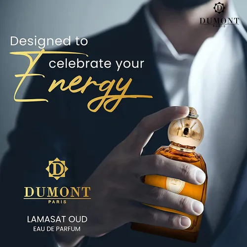 Miniatura 5 de Dumont BOROUJ LAMASAT OUD - Tamaño de viaje de 2.9 fl oz - Perfume unisex de inspiración árabe para hombres y mujeres - Fragancia almizclada