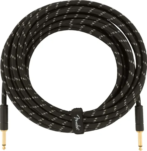 Miniatura 14 de Fender Cable de instrumento original de 18.6 pies, recto, negro, 1 paquete