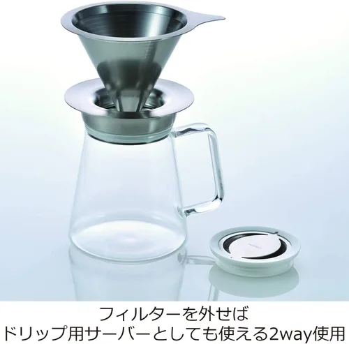 Miniatura 3 de Hario Servidor de café y té "Simply", 15.2 fl oz
