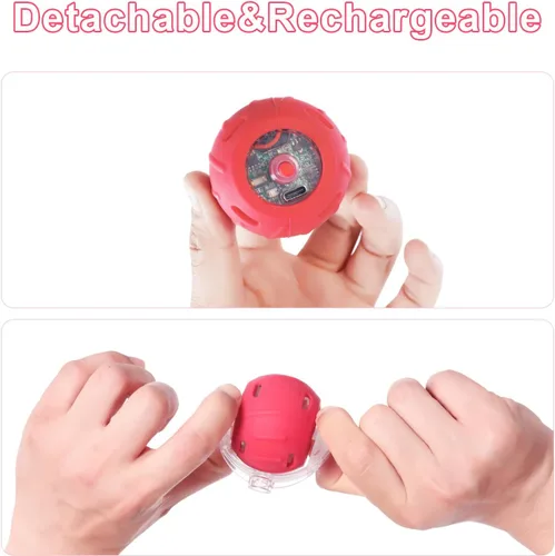 Miniatura 6 de Juguetes interactivos para gatos con bola de rodadura rápida en túnel para gatos – Bola activada por movimiento en túnel de enriquecimiento, juego