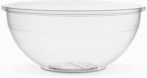 Miniatura 5 de Vegware Ensaladera de ácido poliláctico compostable a base de plantas de 24 onzas, serie 185 (caja de 300)