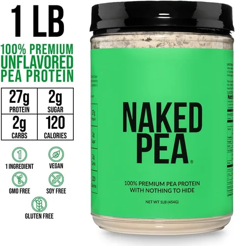 Miniatura 3 de Naked Pea - Proteína Aislada de Guisante - Proteína a Base Vegetal, Vegetariana y Vegana. Fácil de Digerir, Sin OMG, Sin Lactosa, Sin Soja y Sin