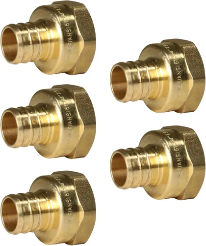 Miniatura 12 de XFITTING 1 pulgada Pex x 1 pulgada Adaptador Femenino NPT, 23-4-3=2X, 2 Piezas