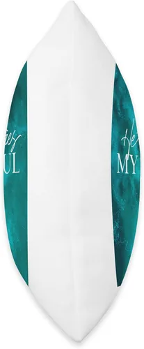 Miniatura 2 de Words of Light He Restores My Soul - Almohada (16 x 16 pulgadas), multicolor