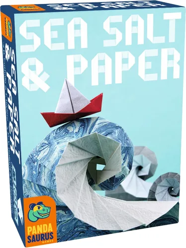 Pandasaurus Games Juego de Cartas Sea Salt and Paper - Juego de Estrategia con Temática Oceánica, Rápido y Táctico, Divertido Juego Familiar para