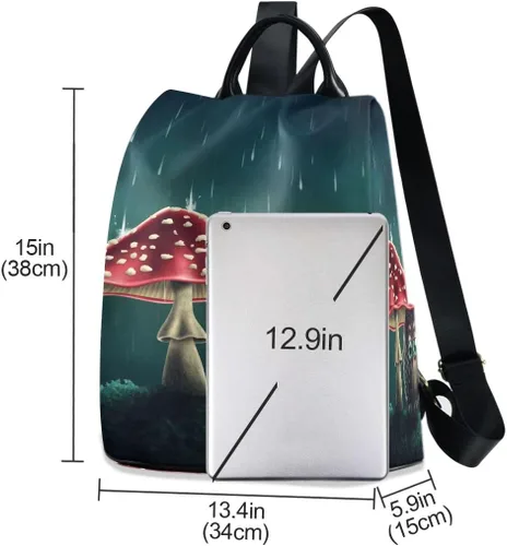 Miniatura 3 de ALAZA Mochila antirrobo para mujer, bolso de moda para hombro, multicolor12, Viajar