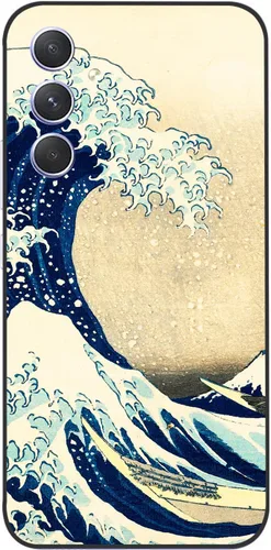 Miniatura 12 de Berkin Arts Wassily Kandinsky - Funda de silicona compatible con Samsung Galaxy A52 5G 4G/A52S 5G, color campo colorido Moongate (varios círculos)