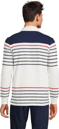 Miniatura 2 de Lands' End mens Long Sleeve Rugby Shirt