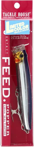 Miniatura 85 de TACKLE HOUSE Feed Popper 175, Señuelos de pesca de atún de agua salada, Topwater, GT, Bonito, Yellowtail, Yellowfin, Atún rojo, flotante