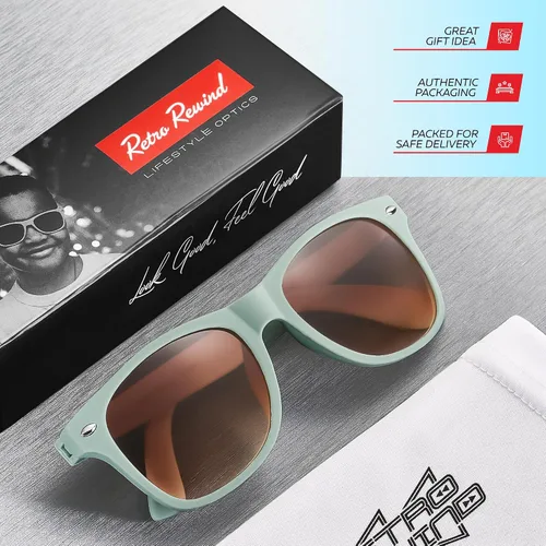 Miniatura 152 de Retro Rewind Lentes de sol para niños y niñas de 3 a 12 años, inastillables, UV400, lentes de sol para niños pequeños