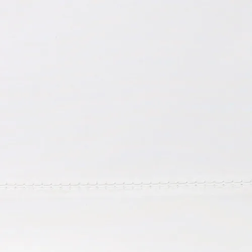 Miniatura 4 de Vera Wang - Sábanas tamaño Queen, juego de ropa de cama de percal de algodón, elementos esenciales para habitación (blanco, Queen)